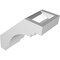 Ekena Millwork 3-in. W x 6-in. D x 6-in. H Pescadero Architectural Grade PVC Knee Brace BRCP03X06X06PEC - alternate 6